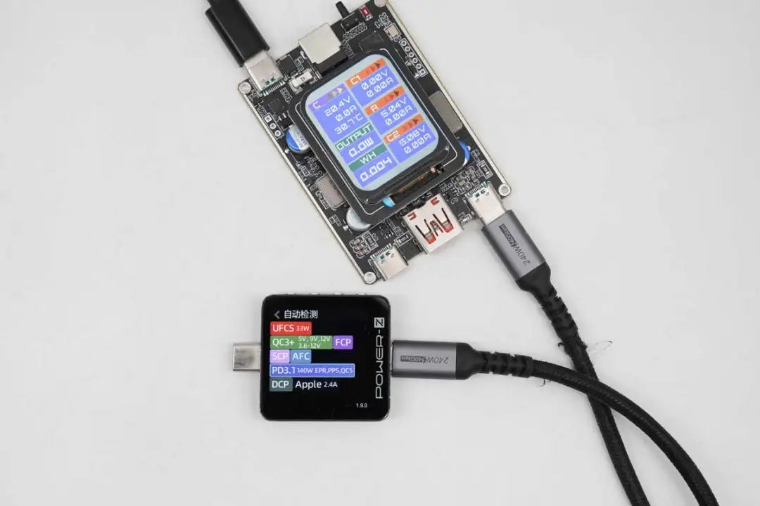 PowerPi 电派DC250ACC PD3.1协议转换器带屏幕快充模块