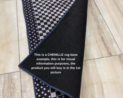 Luxury Art Deco Rug – Black Gold Geometric Carpet for Living Room & Bedroom