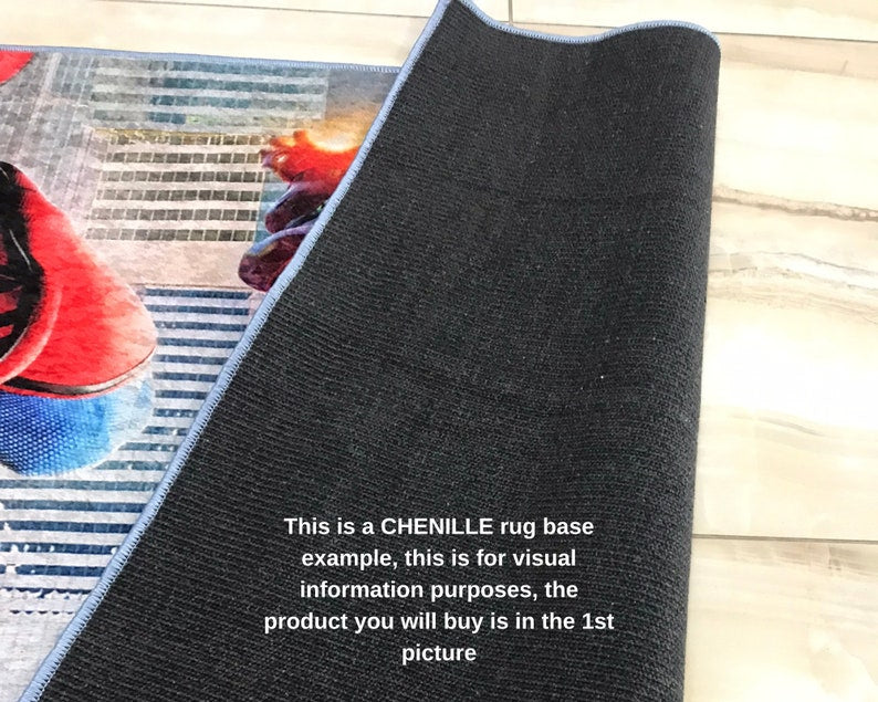 Abstract Zebra Pattern Rug – Monochrome Modern Art-Inspired Carpet