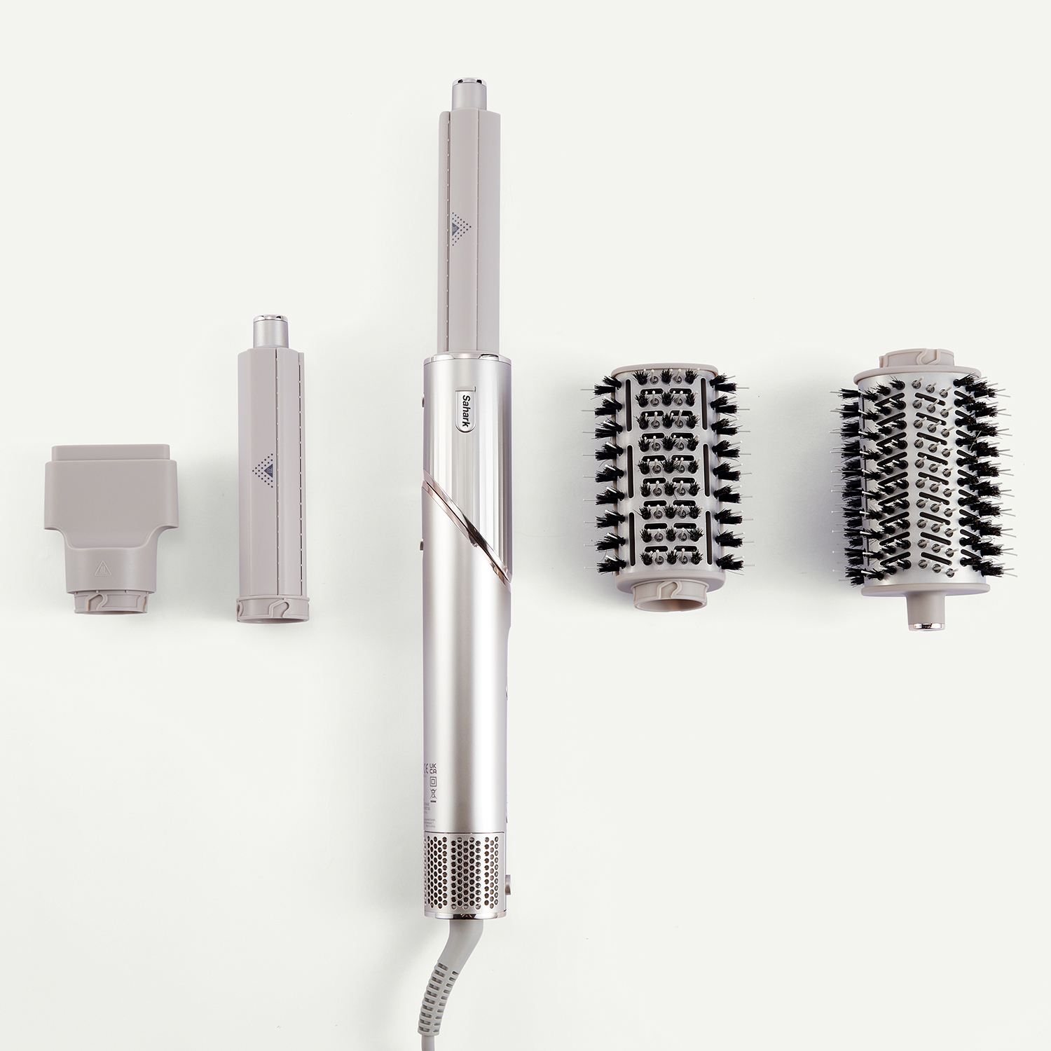 SaharaCurl - BT3 | 5-i-1 Varmluftsstylare med Automatiska Lockar | Snabb Torkning Utan Värmeskador