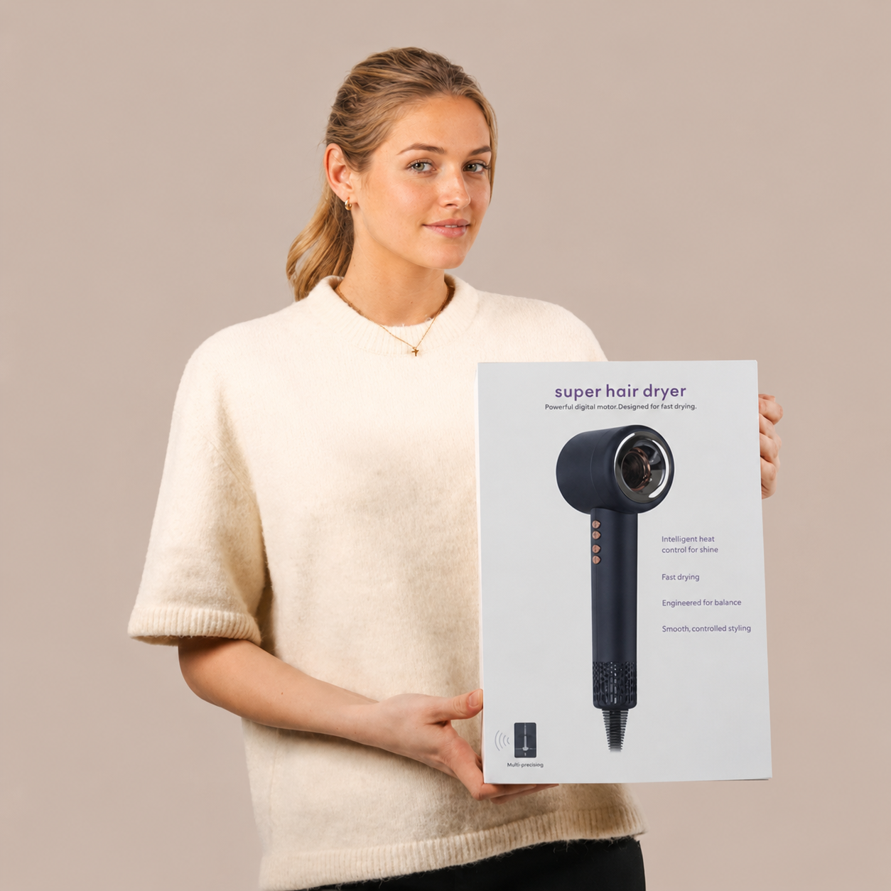 SaharaCurl Smart ionisk hårtork