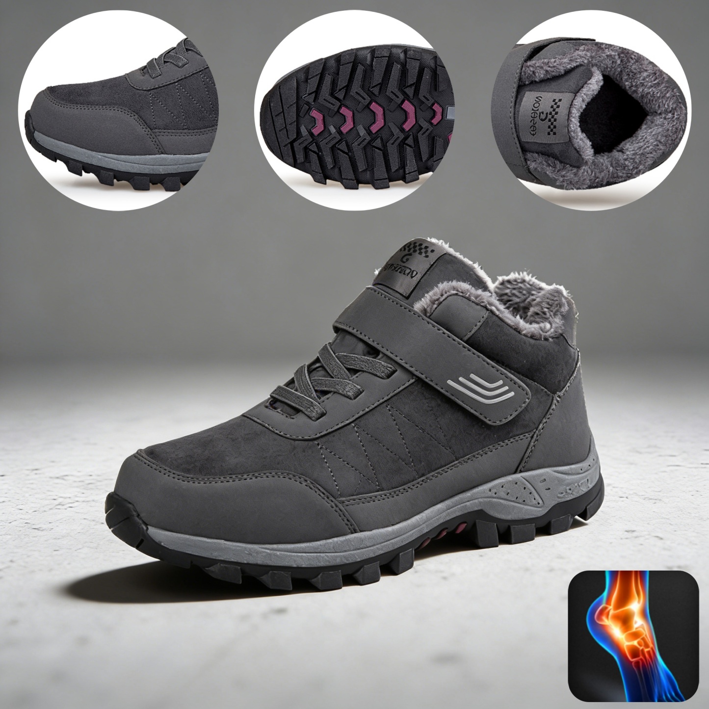 🔥 Dnes zľava 70 % – nenechajte si to ujsť ⏰Nepremokavé a teplé 🥾 Ergonomicky tvarované ✅ pre pohodlnejšiu chôdzu - unisex