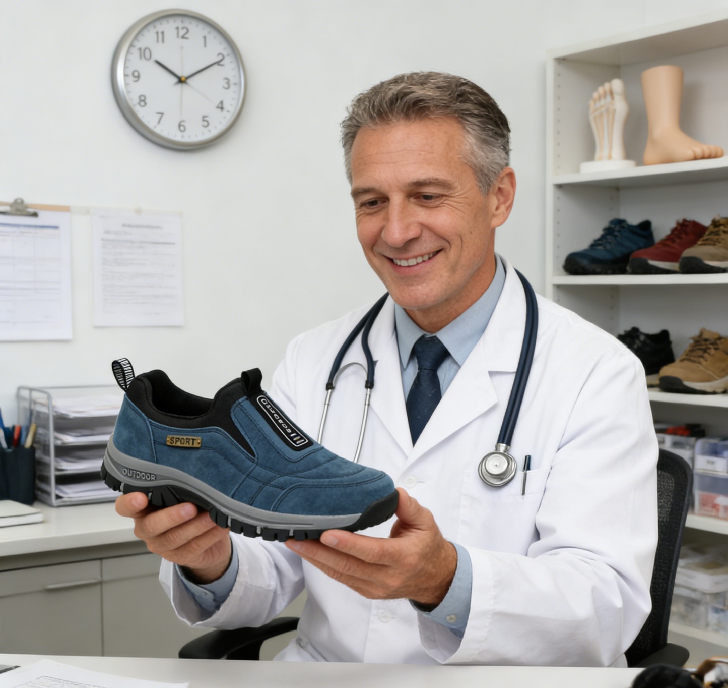 🔥Dnes zľava 70 % – nenechajte si to ujsť ⏰ Ergonomicky navrhnutá ortopedická obuv - dizajn s podporou klenby 👞 Ľahko sa zbavte bolesti chodidiel - unisex