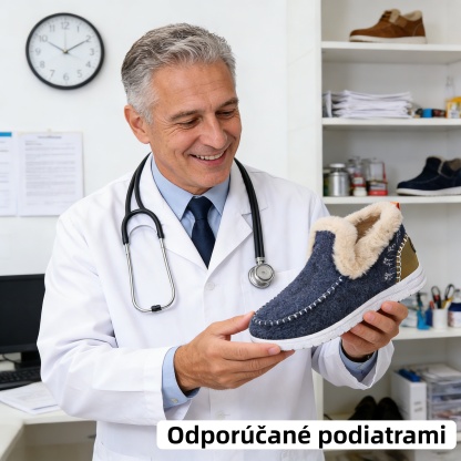 🔥70% zľava dnes - nenechajte si ujsť túto príležitosť ⏰ Mäkké a pohodlné, originálne vlnené dámske bavlnené topánky (podpora klenby - uľahčuje chôdzu)