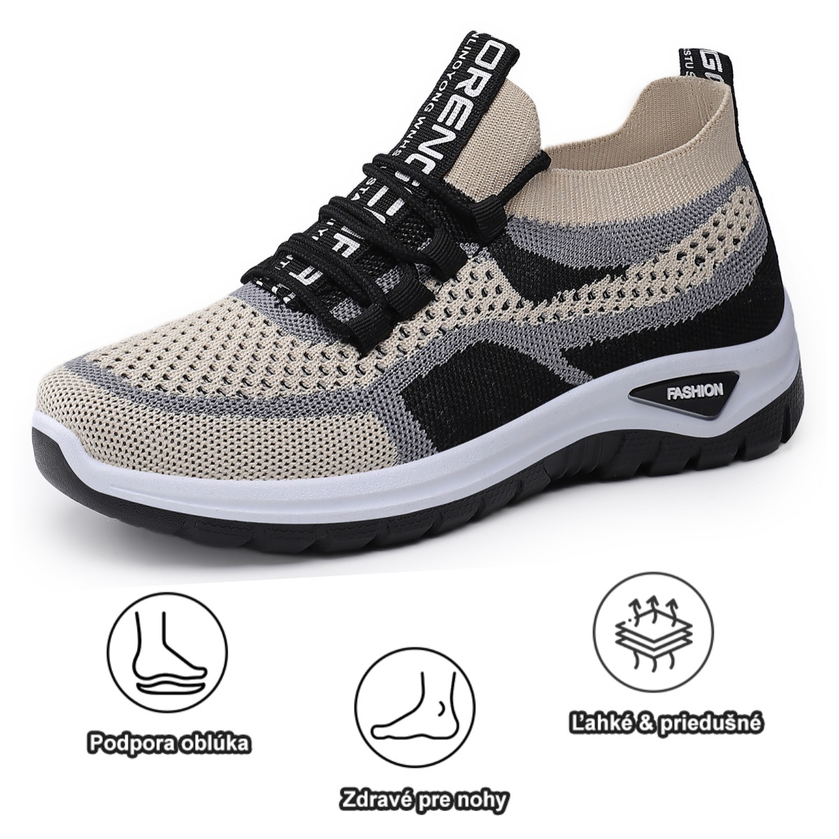 [🔥Dnes za polovičnú cenu - Nenechajte si to ujsť] Ergonomicky navrhnutá ortopedická obuv - dizajn s podporou klenby 👞 Ľahko sa zbavte bolesti chodidiel