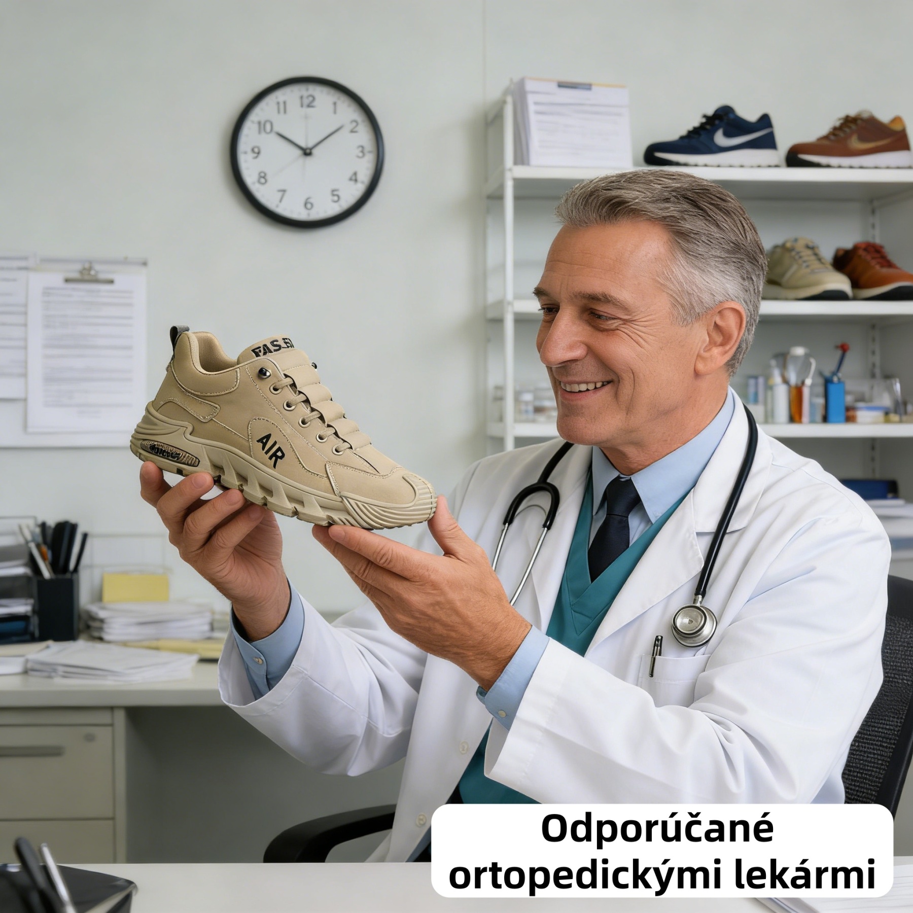 ⏰70% zľava v posledný deň, nenechajte si to ujsť! 🔥Nová ergonomická obuv na voľný čas 👞Podpora klenby - pohodlná chôdza