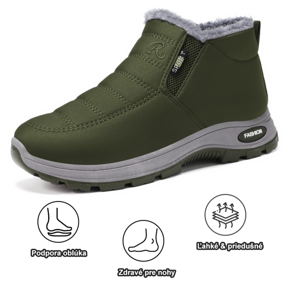 🔥 Dnes zľava 70 % – nenechajte si to ujsť ⏰ Ergonomicky navrhnutá ortopedická obuv - dizajn s podporou klenby 👞 Ľahko sa zbavte bolesti chodidiel - unisex