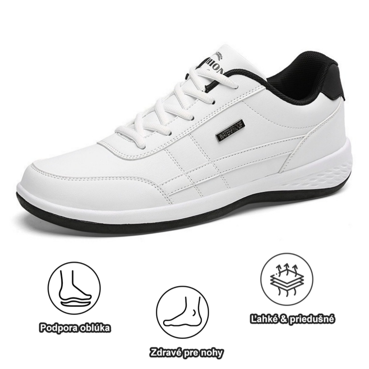 [🔥Dnes za polovičnú cenu - Nenechajte si to ujsť] Ergonomicky navrhnutá ortopedická obuv - dizajn s podporou klenby 👞 Ľahko sa zbavte bolesti chodidiel