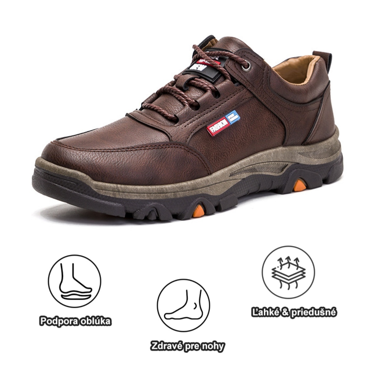 🔥 Dnes zľava 70 % – čoskoro končí ⏰ Ergonomicky tvarovaná ortopedická obuv - vysoko kvalitná koža + ručne šitá ✅ Nevyhnutnosť pre mužov👞