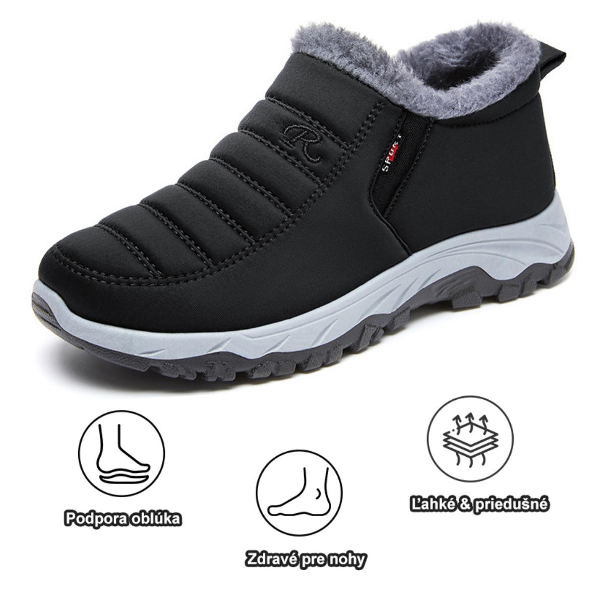 🔥 Dnes zľava 70 % – nenechajte si to ujsť ⏰ Ergonomicky navrhnutá ortopedická obuv - dizajn s podporou klenby 👞 Ľahko sa zbavte bolesti chodidiel