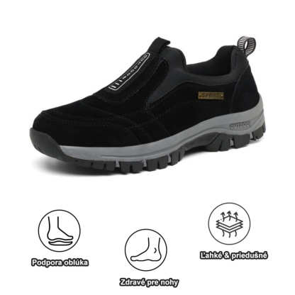 [🔥Dnes za polovičnú cenu - Nenechajte si to ujsť] Ergonomicky navrhnutá ortopedická obuv - dizajn s podporou klenby 👞 Ľahko sa zbavte bolesti chodidiel