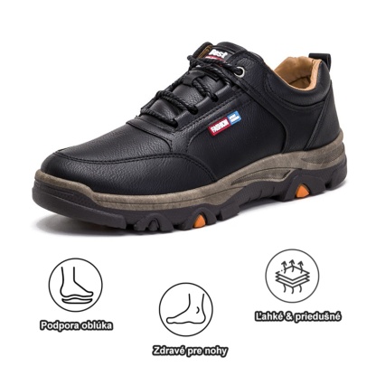 🔥 Dnes zľava 70 % – čoskoro končí ⏰ Ergonomicky tvarovaná ortopedická obuv - vysoko kvalitná koža + ručne šitá ✅ Nevyhnutnosť pre mužov👞