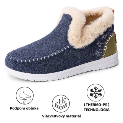 (🔥70% zľava dnes - nenechajte si ujsť túto príležitosť) ⏰ - Mäkké a pohodlné, originálne vlnené dámske bavlnené topánky (podpora klenby - uľahčuje chôdzu)