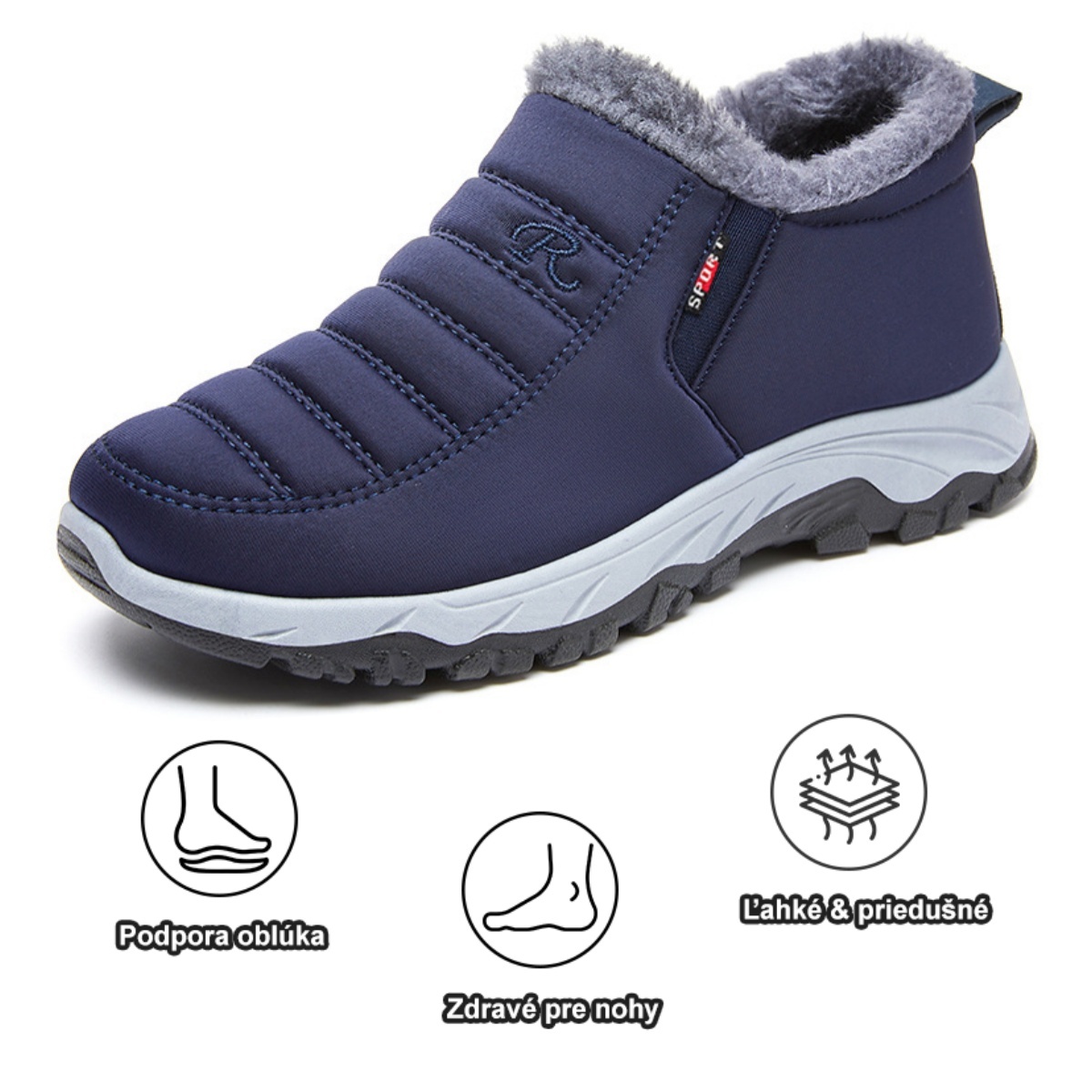 🔥 Dnes zľava 70 % – nenechajte si to ujsť ⏰ Ergonomicky navrhnutá ortopedická obuv - dizajn s podporou klenby 👞 Ľahko sa zbavte bolesti chodidiel 