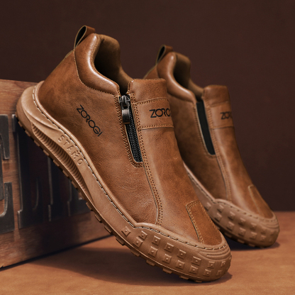 ⏰Posledný deň! Zľava 70%! Nenechajte si ujsť! 🐂 Ručne šité talianske kožené ortopedické topánky s podporou klenby ✅ Mäkké a pohodlné, poskytujúce okamžité pohodlie.