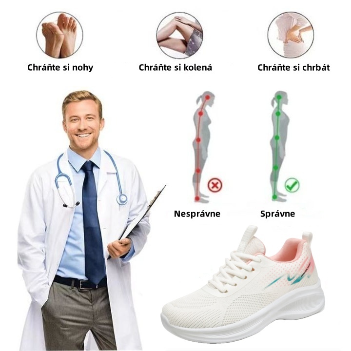 [🔥Dnes za polovičnú cenu - Nenechajte si to ujsť] Ergonomicky navrhnutá ortopedická obuv - dizajn s podporou klenby 👞 Ľahko sa zbavte bolesti chodidiel