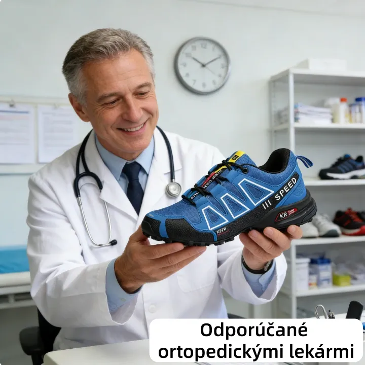 🔥Dnes zľava 70 % – nenechajte si to ujsť ⏰ Ergonomicky tvarovaná ortopedická obuv na bolesti chrbta, kĺbov a chodidiel - unisex