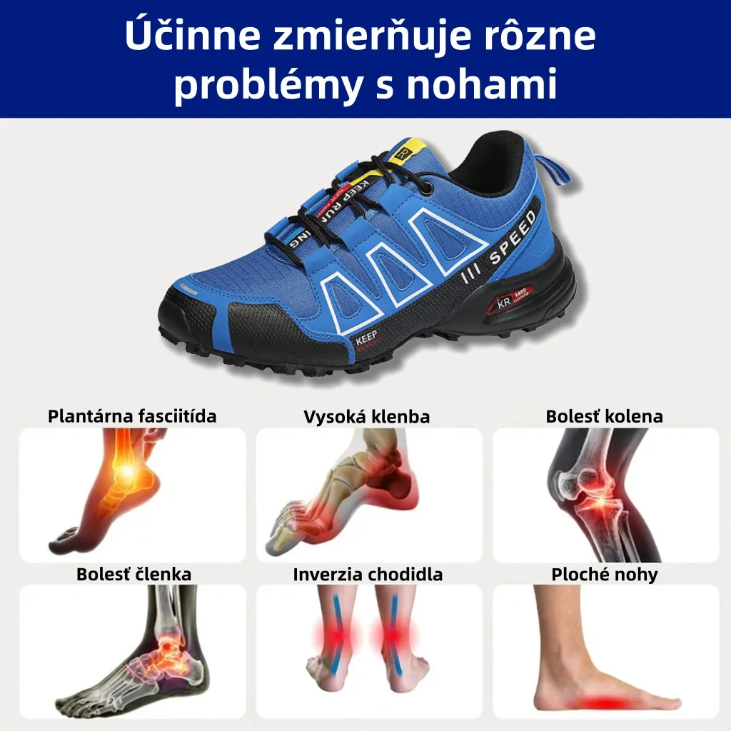 ⏰Posledný deň! Zľava 70%! Nenechajte si ujsť! ✅ Ergonomická ortopedická obuv na úľavu od bolesti chrbta, kĺbov a chodidiel - unisex