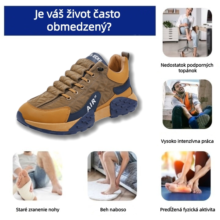 🔥Uvedenie nového produktu na trh, časovo obmedzená 70% zľava dnes⏰Ergonomický dizajn, vynikajúce tlmenie nárazov, koriguje chôdzu