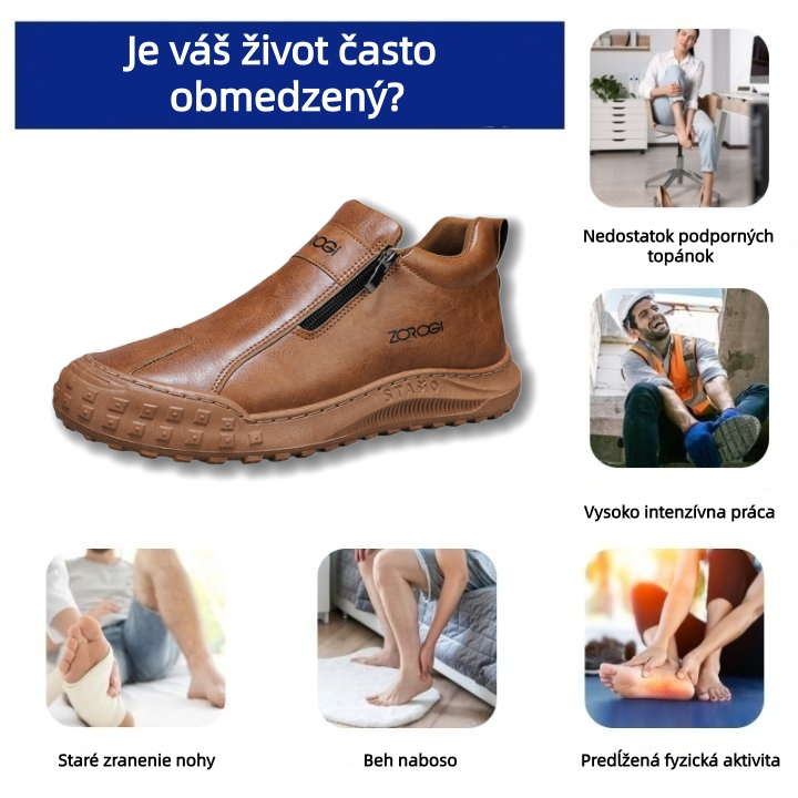 ⏰Posledný deň! Zľava 70%! Nenechajte si ujsť! 🐂 Ručne šité talianske kožené ortopedické topánky s podporou klenby ✅ Mäkké a pohodlné, poskytujúce okamžité pohodlie.