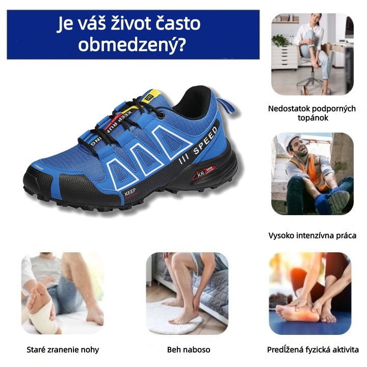 ⏰Posledný deň! Zľava 70%! Nenechajte si ujsť! ✅ Ergonomická ortopedická obuv na úľavu od bolesti chrbta, kĺbov a chodidiel - unisex