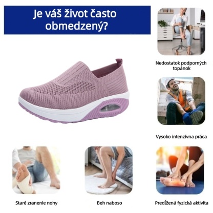 [🔥Dnes za polovičnú cenu - Nenechajte si to ujsť] Ergonomicky navrhnutá ortopedická obuv - dizajn s podporou klenby 👞 Ľahko sa zbavte bolesti chodidiel