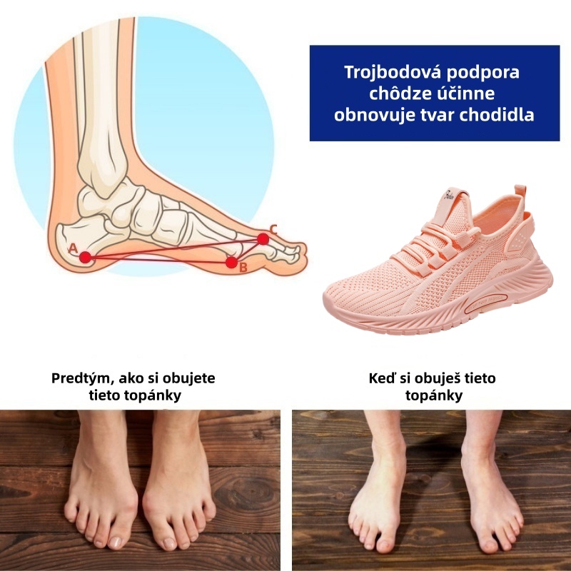 [🔥Dnes za polovičnú cenu - Nenechajte si to ujsť] Ergonomicky navrhnutá ortopedická obuv - dizajn s podporou klenby 👞 Ľahko sa zbavte bolesti chodidiel