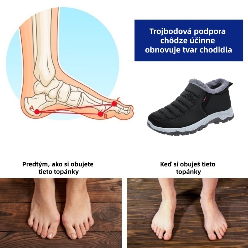 [🔥Dnes za polovičnú cenu - Nenechajte si to ujsť] Ergonomicky navrhnutá ortopedická obuv - dizajn s podporou klenby 👞 Ľahko sa zbavte bolesti chodidiel 