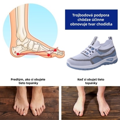 [🔥Dnes za polovičnú cenu - Nenechajte si to ujsť] Ergonomicky navrhnutá ortopedická obuv - dizajn s podporou klenby 👞 Ľahko sa zbavte bolesti chodidiel
