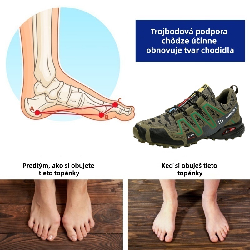 [🔥Dnes za polovičnú cenu - Nenechajte si to ujsť] Ergonomicky navrhnutá ortopedická obuv - dizajn s podporou klenby 👞 Ľahko sa zbavte bolesti chodidiel