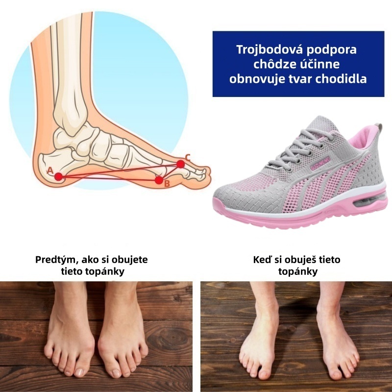 [🔥Dnes za polovičnú cenu - Nenechajte si to ujsť] Ergonomicky navrhnutá ortopedická obuv - dizajn s podporou klenby 👞 Ľahko sa zbavte bolesti chodidiel