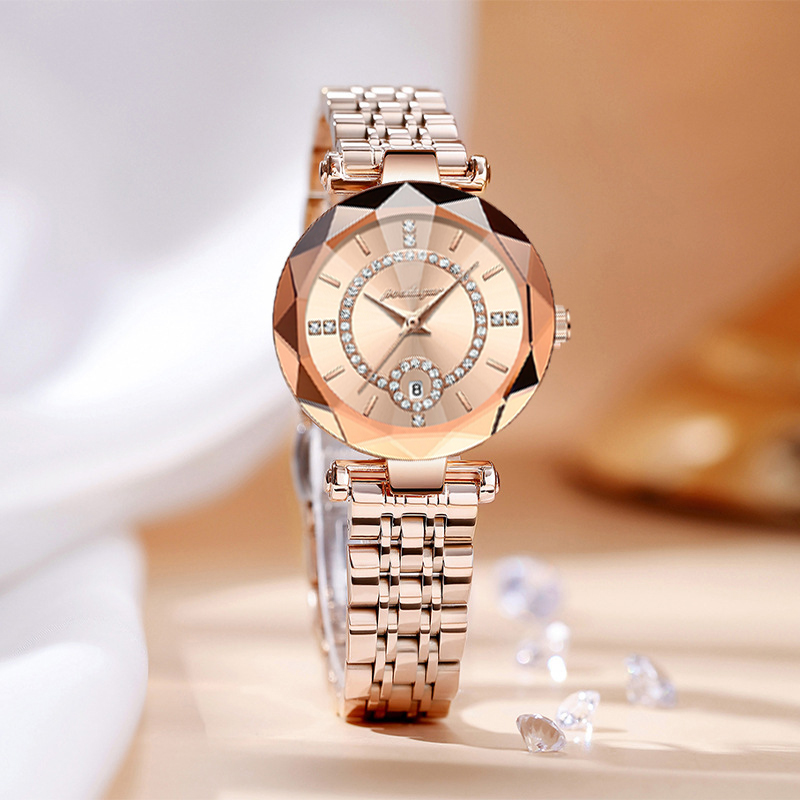 Luxury Waterproof Quartz Watch for women with Diamond