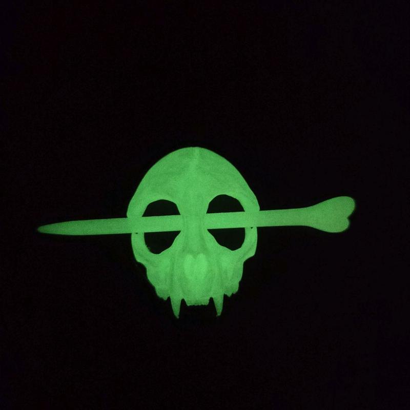 Skull and Bone Hair Pin Dragons Cats and Ravens 3D Printed Unique Design Regular Mini Sizes for Spooky Styling