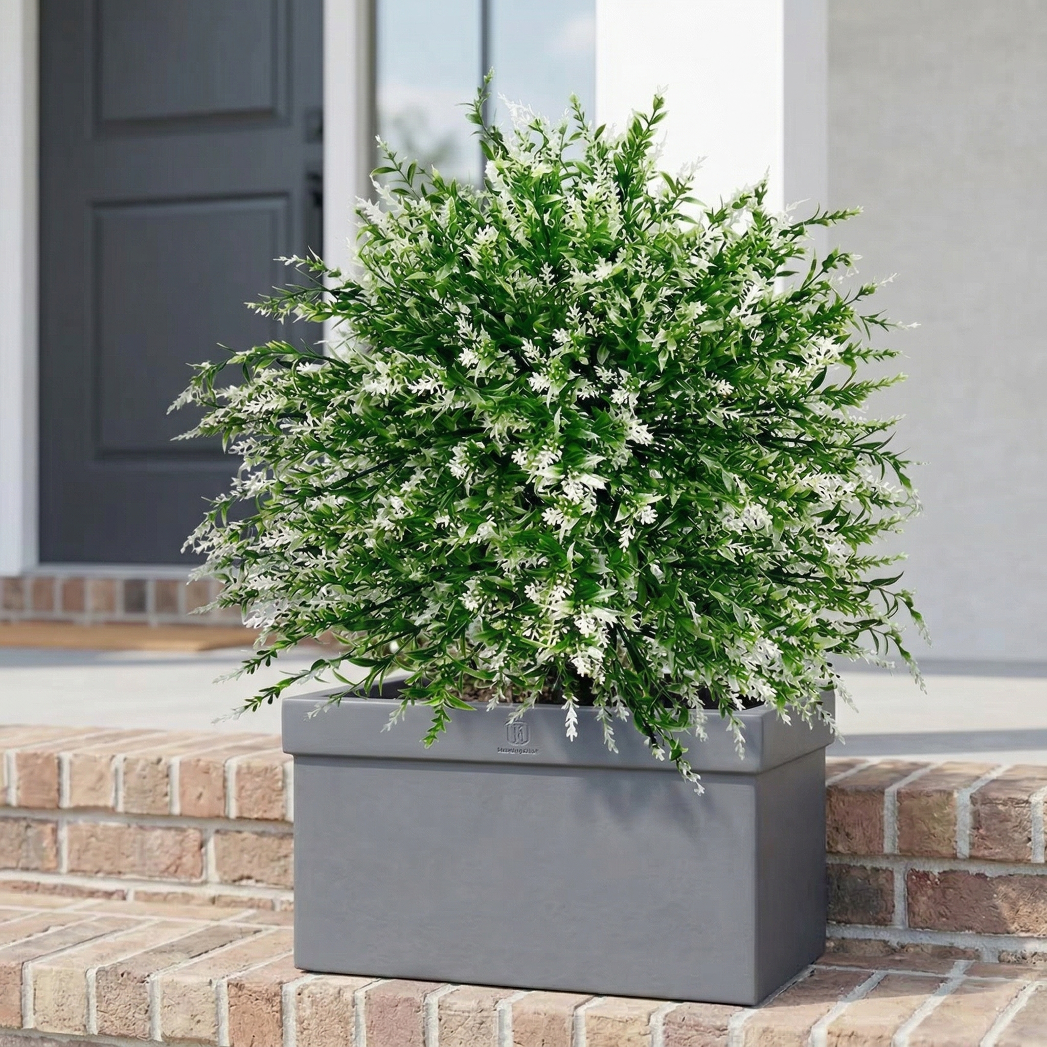 Artificial Lavender with Ground Stake 