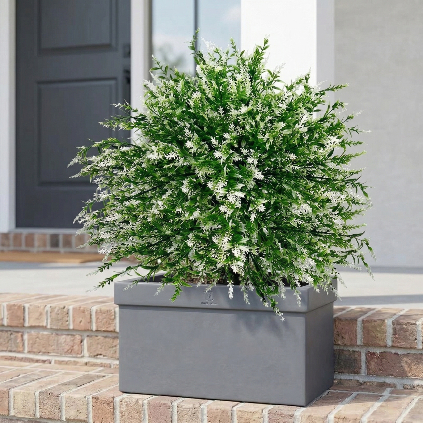 Artificial Lavender with Ground Stake 