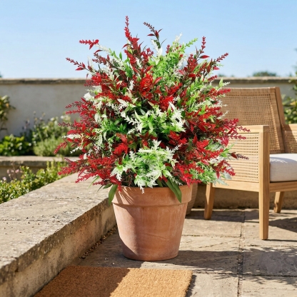 Artificial Lavender with Ground Stake 