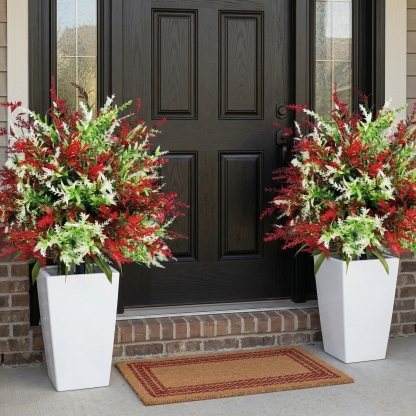 Artificial Lavender with Ground Stake 