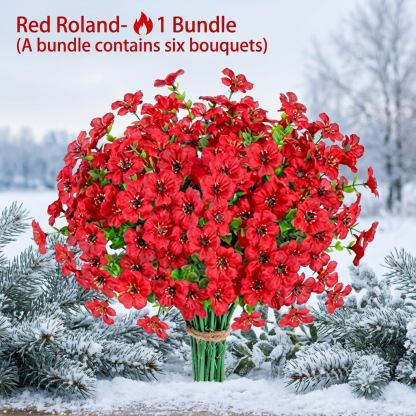 ☀️UV resistant, Waterproof, Windproof 🌪️Artificial Outdoor Flower Bush-keep the spring sunshine for you at all times