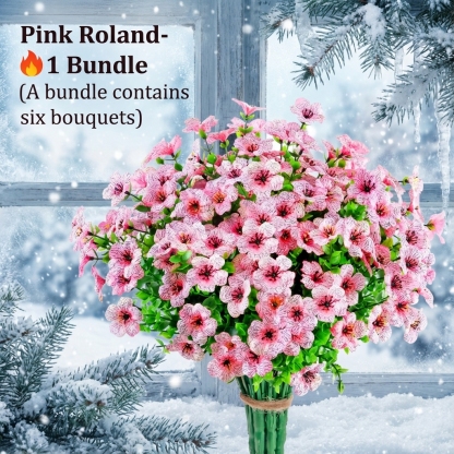 ☀️UV resistant, Waterproof, Windproof 🌪️Artificial Outdoor Flower Bush-keep the spring sunshine for you at all times