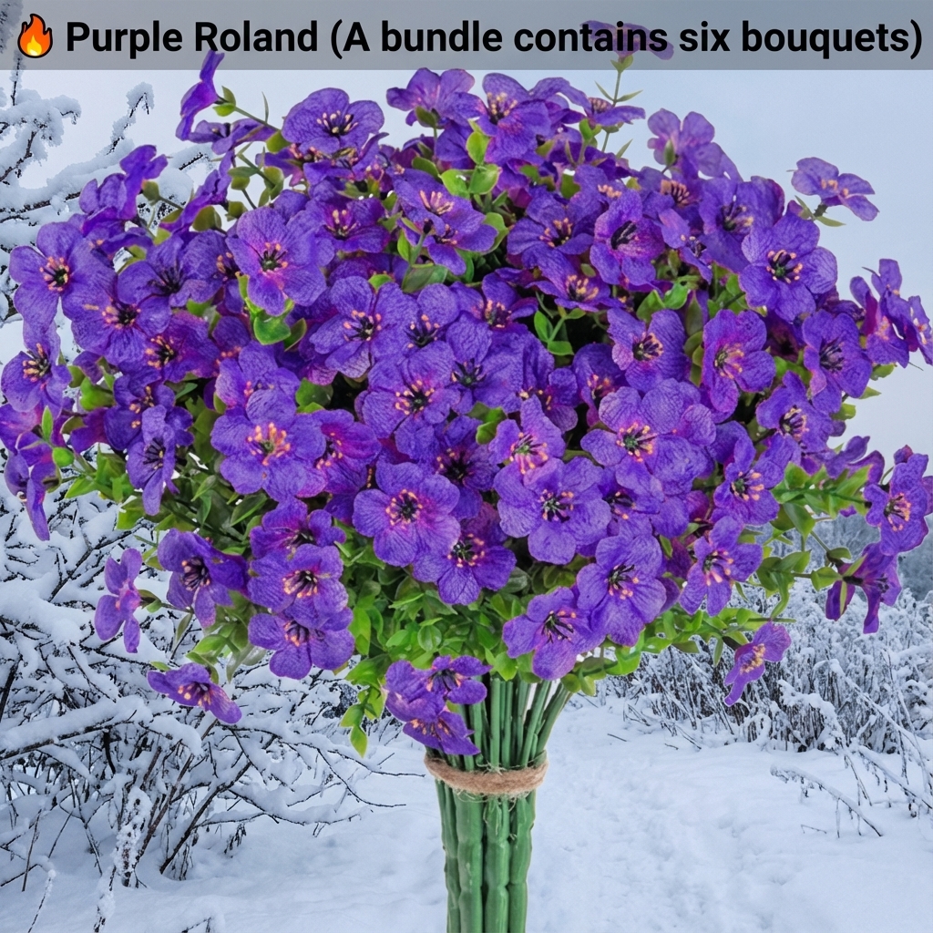 ☀️UV resistant, Waterproof, Windproof 🌪️Artificial Outdoor Flower Bush-keep the spring sunshine for you at all times