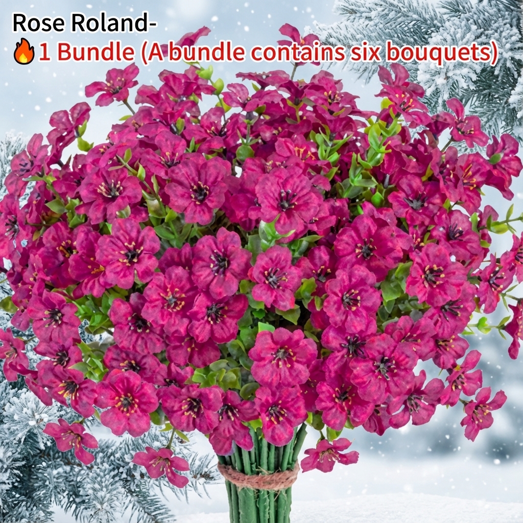 ☀️UV resistant, Waterproof, Windproof 🌪️Artificial Outdoor Flower Bush-keep the spring sunshine for you at all times