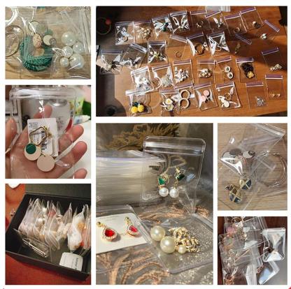 🔥Acrylic Jewelry Box And Portable Anti Tarnish Jewelry Bags