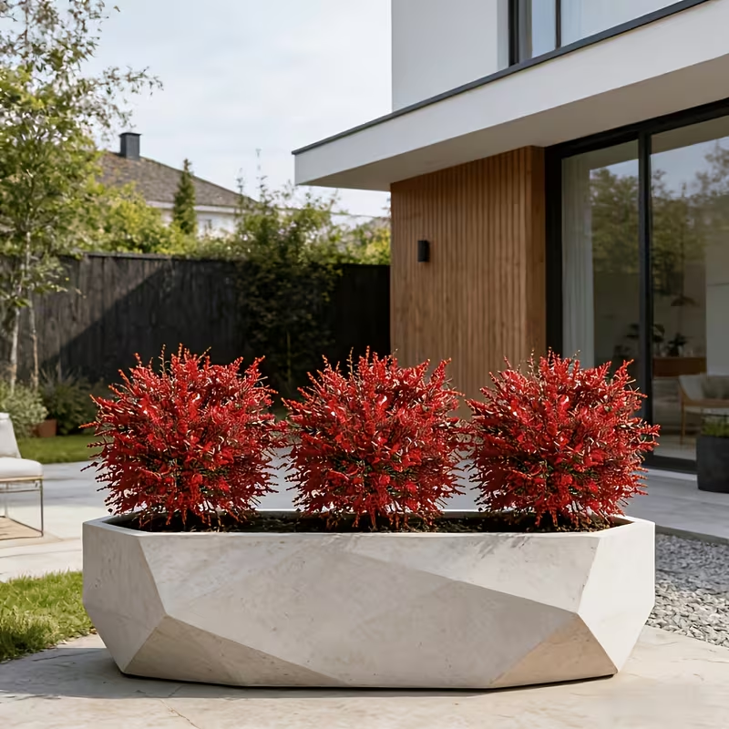 Artificial Lavender with Ground Stake 