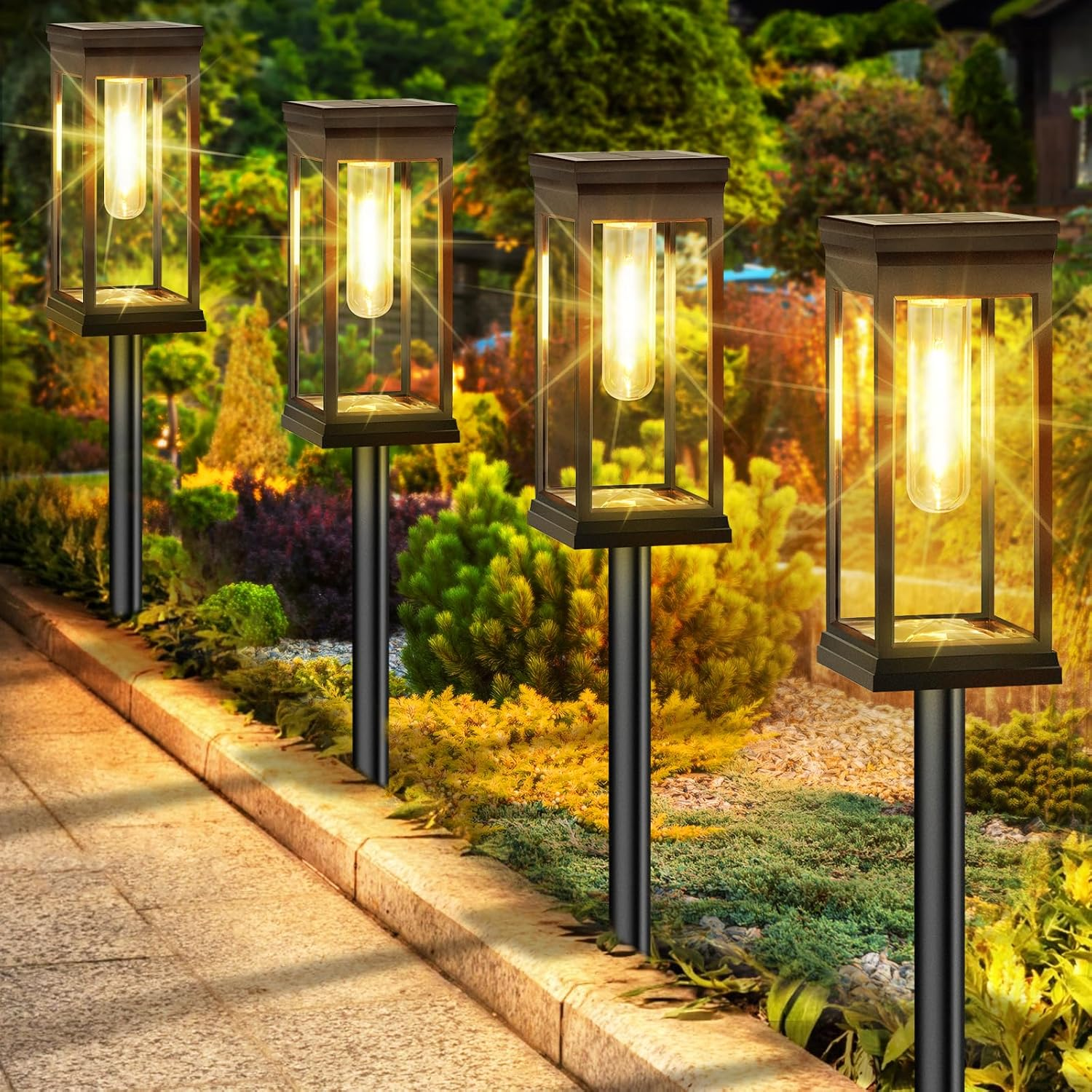 Solar Pathway Lights Outdoor