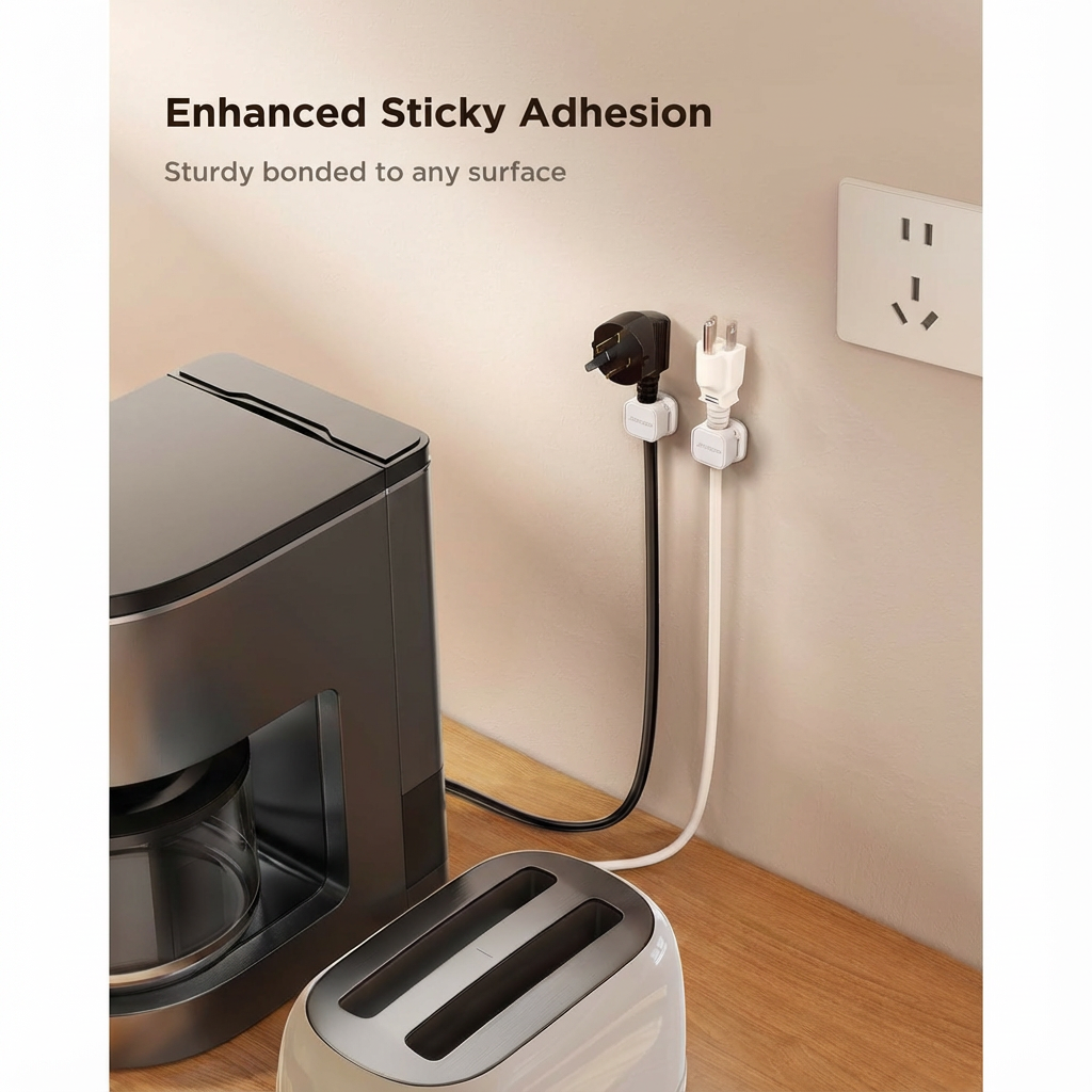 (1 SET=6 PCS)Magnetic Cord Organizer