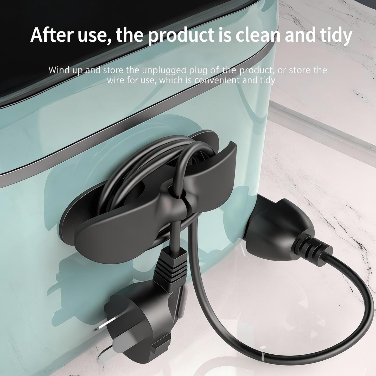 🔥(1 SET=12 PCS) Kitchen Appliance Cord Organizer- Easy Secure Adhesive Cable Management for any Appliance