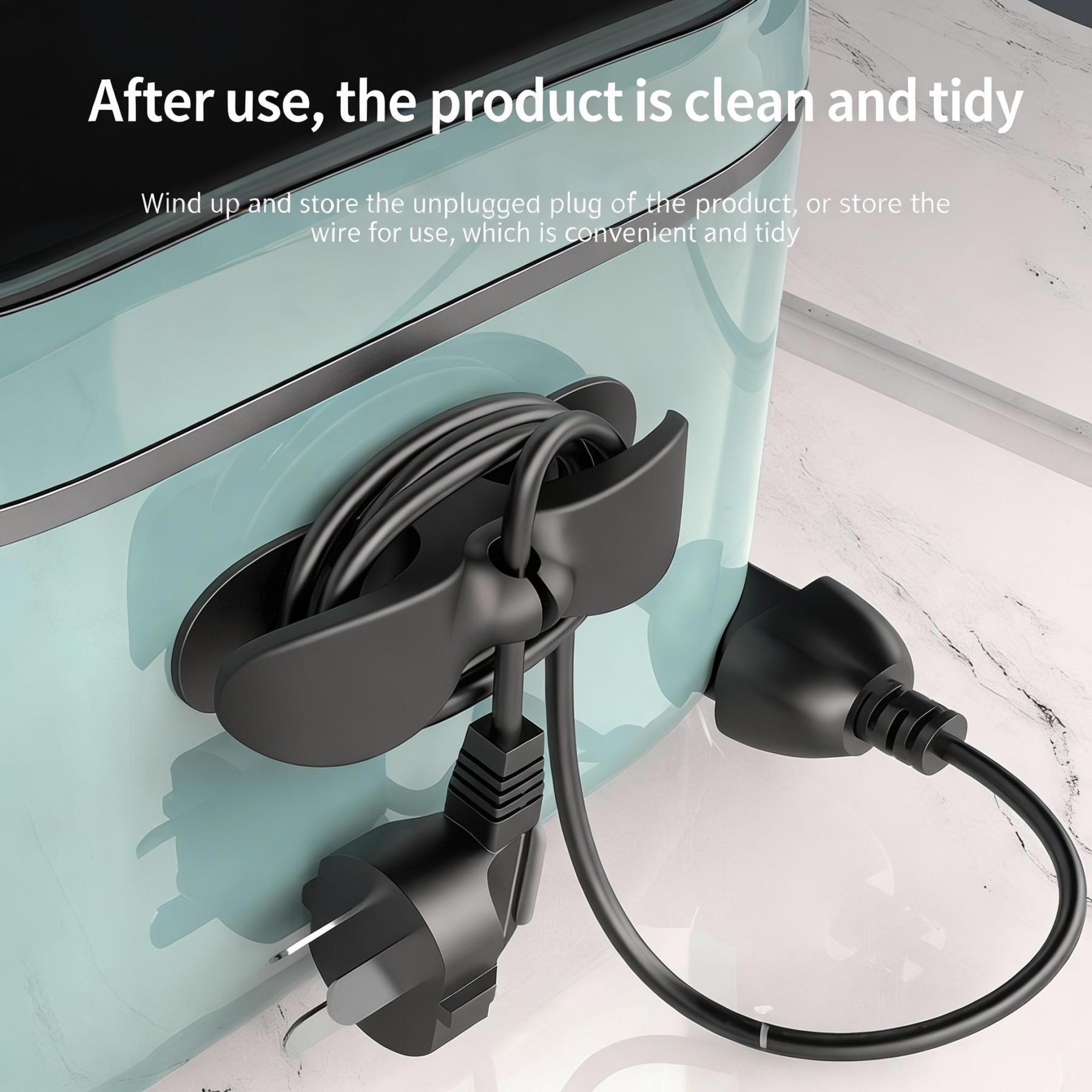 🔥(1 SET=12 PCS) Kitchen Appliance Cord Organizer- Easy Secure Adhesive Cable Management for any Appliance