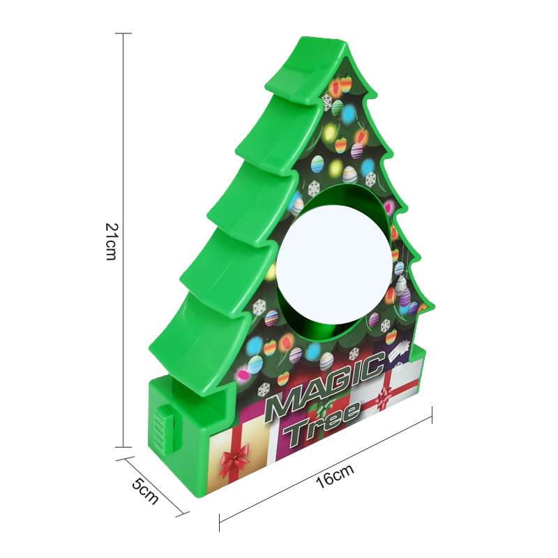 Magic Tree DIY Tool-DIY your Christmas Tree Ornament(Includes 3 blank DIY Decorative Balls + 8 Colorful Markers)