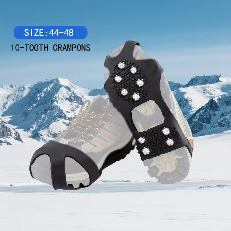 Winter Ice Grippers Traction Cleats with 10-Stud Traction