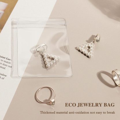 🔥Acrylic Jewelry Box And Portable Anti Tarnish Jewelry Bags